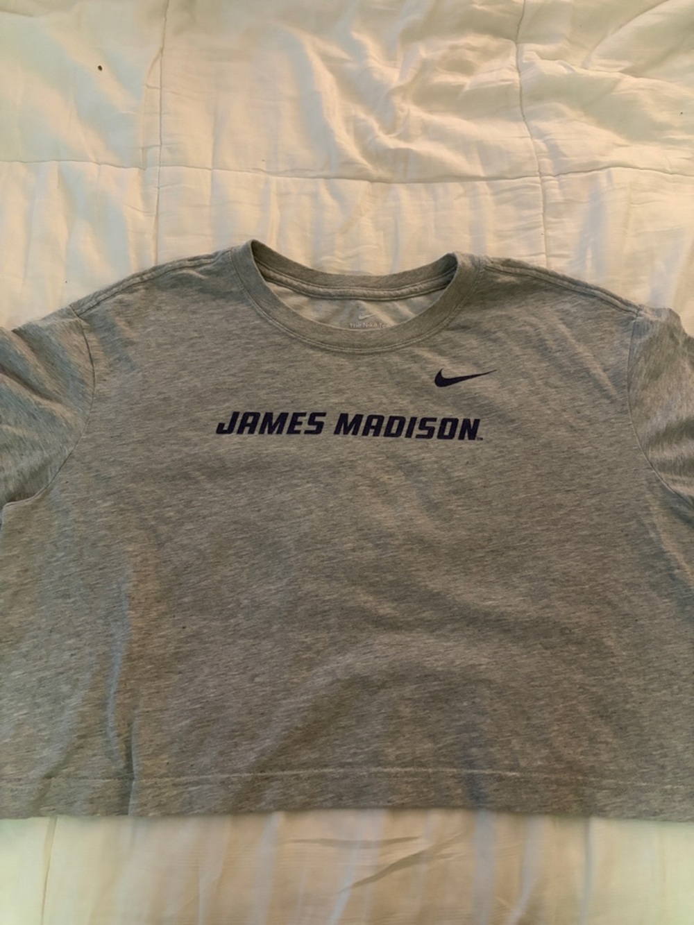 JMU Crop Nike tee